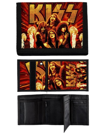 Kiss Band Red peněženka obrázok 1