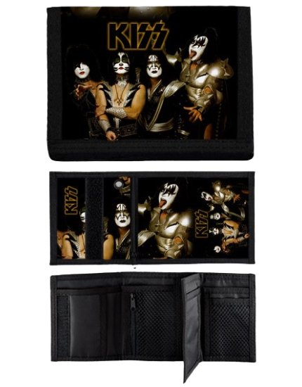 Kiss Band Black peněženka obrázok 1