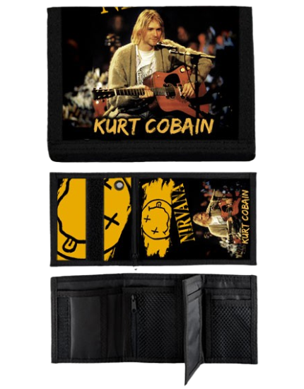 Kurt Cobain Live peněženka obrázok 1