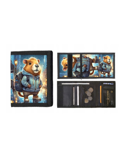 Cool Capybara Style peněženka obrázok 1