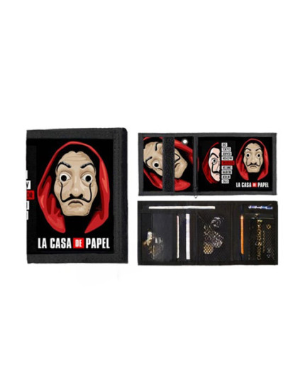 La Casa de Papel (Papírový dům) Motive 2 peněženka obrázok 1