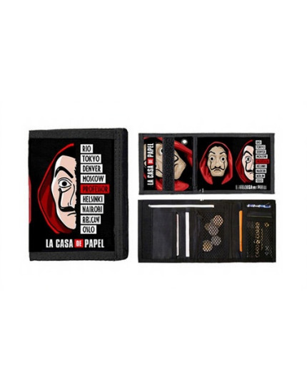 La Casa de Papel (Papírový dům) Motive 3 peněženka obrázok 1