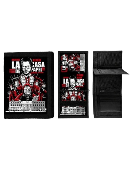 La Casa de Papel (Papírový dům) Motive 4 peněženka obrázok 1