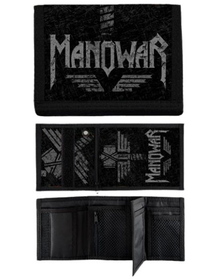 Manowar Grey Logo peněženka obrázok 1