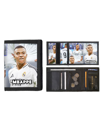 Kylian Mbappé Collage Poster peněženka obrázok 1