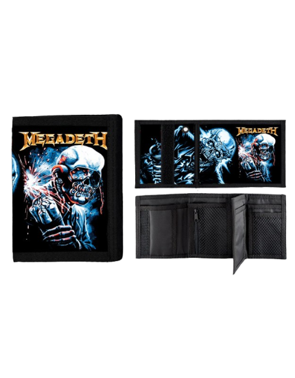Megadeth Skull Bomb peněženka obrázok 1