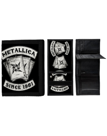 Metallica Since 1981 peněženka obrázok 1