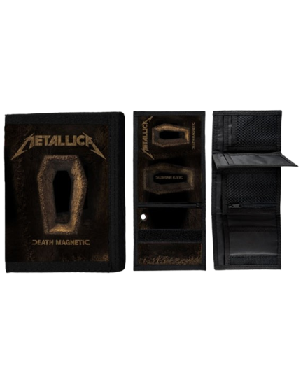 Metallica Death Magnetic Vintage Logo peněženka obrázok 1