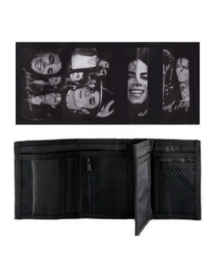 Michael Jackson Black and white Collage peněženka obrázok 1