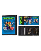 Minecraft Alex and Steve peněženka