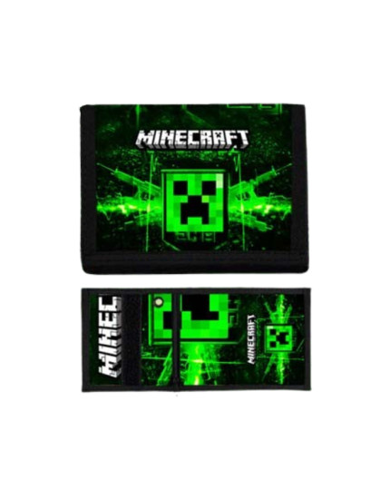 Minecraft Creeper Face peněženka obrázok 1