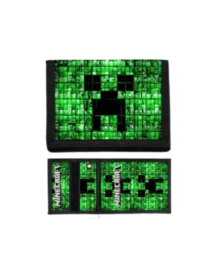 Minecraft Creeper Mosaic peněženka obrázok 1