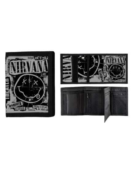 Nirvana Smile Grey peněženka obrázok 1