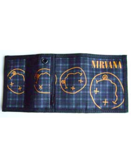 Nirvana káro Smile peněženka obrázok 1