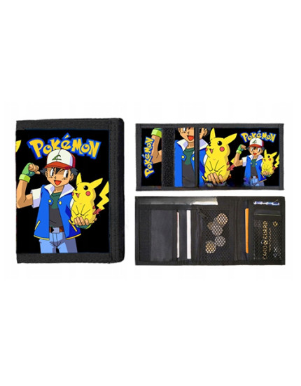 Pokemon Ash and Pikachu peněženka obrázok 1