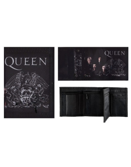 Queen Band Crest Logo Motive 2 peněženka obrázok 1