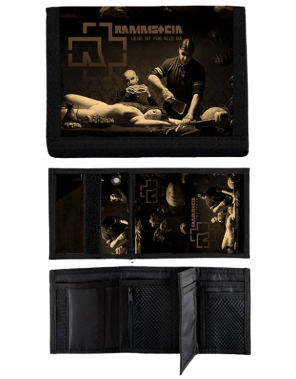 Rammstein Liebe ist fur Alle da peněženka obrázok 1