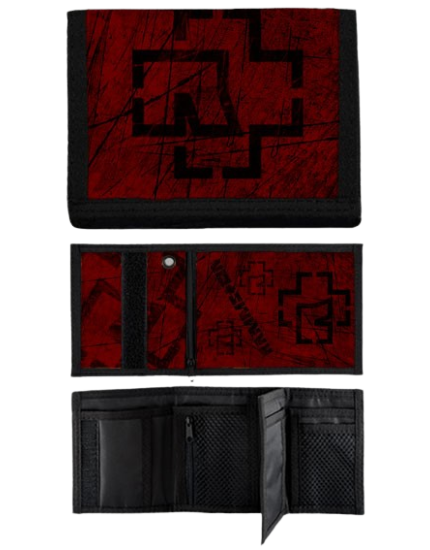 Rammstein Red Logo peněženka obrázok 1