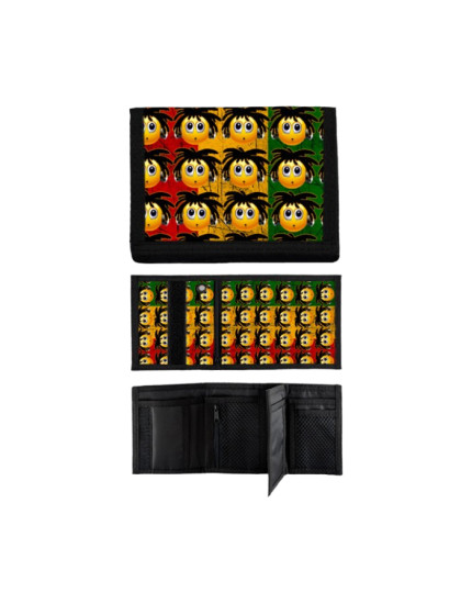Rasta Smiley peněženka obrázok 1