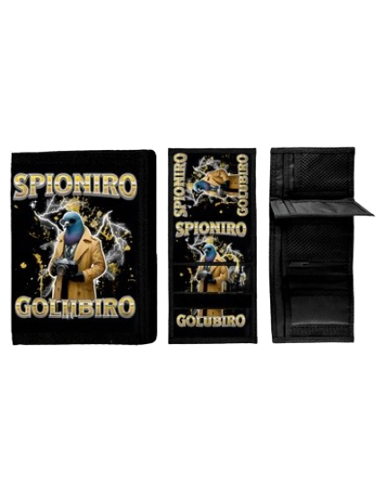 Spioniro Golubiro Italian Brainrot peněženka obrázok 1
