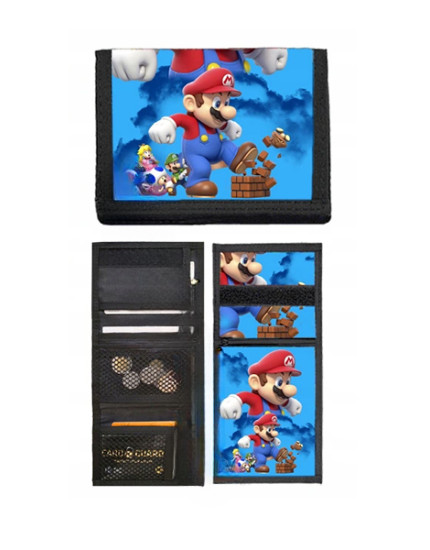 Super Mario Blue Mario peněženka obrázok 1