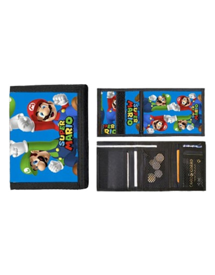 Super Mario Luigi and Mario peněženka obrázok 1