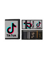 Tik Tok Colour Logo peněženka