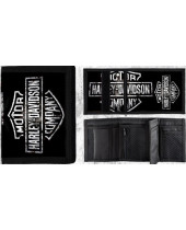 Harley Davidson Logo Black and White peněženka