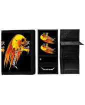 Metallica Flames Skull peněženka