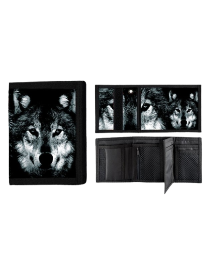 Wolf Collection Wolf Face peněženka obrázok 1