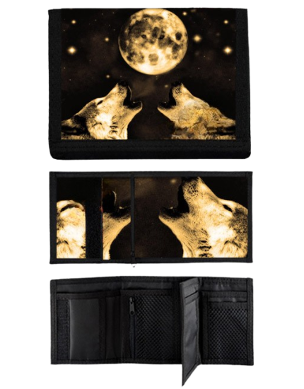 Wolf Collection Wolf Moon peněženka obrázok 1