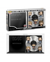 Pop! Albums - AC/DC - Back in Black - Brian Johnson, Phil Rudd, Angus Young, Cliff Williams, Malcolm Young (Special Edition, 5-Pack)