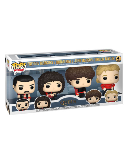 Pop! Rocks - Queen - Radio Gaga (4-Pack) obrázok 1