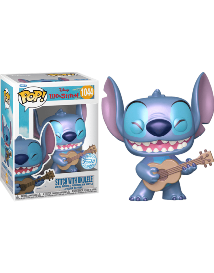 Pop! Disney - Lilo and Stitch - Stitch with Ukulele (Pearlescent) (Special Edition) obrázok 1