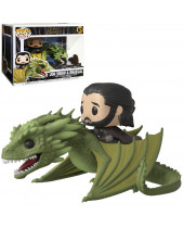 Pop! Game of Thrones - Jon Snow and Rhaegal Super Sized 18 cm