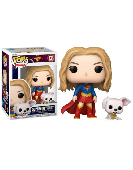 Pop! Heroes - Supergirl - Supergirl with Puppy Krypto obrázok 1