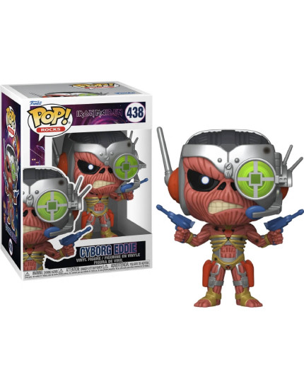 Pop! Rocks - Iron Maiden - Cyborg Eddie obrázok 1