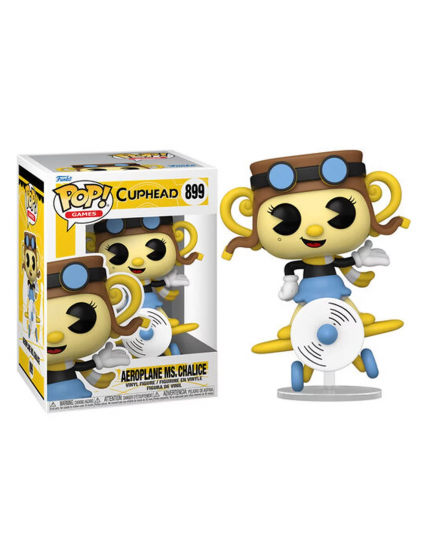 Pop! Games - Cuphead - Aeroplane Ms. Chalice obrázok 1