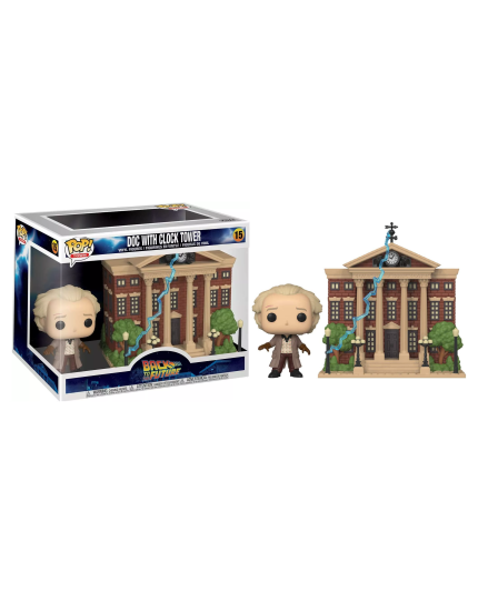 Pop! Town - Back to the Future - Doc with Clock Tower obrázok 1