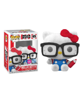 Pop! Hello Kitty - Hello Kitty Nerd (Flocked, Special Edition)