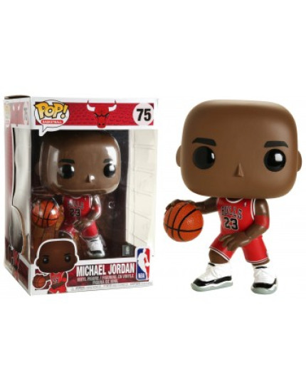 Pop! NBA - Red Jersey - Michael Jordan (Super Sized, 25 cm) obrázok 1