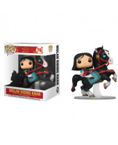 Pop! Rides - Disney - Mulan Riding Khan (Super Sized, 18cm)