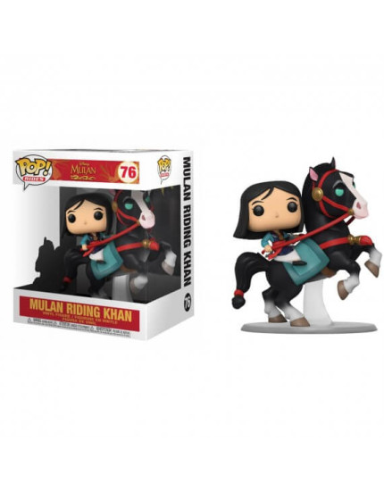 Pop! Rides - Disney - Mulan Riding Khan (Super Sized, 18cm) obrázok 1