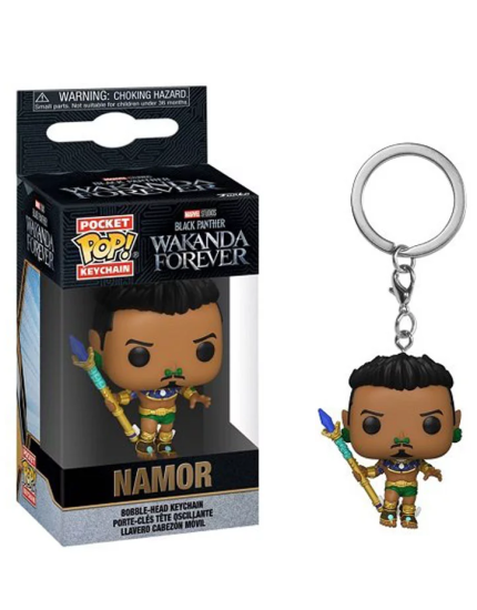 Pop! Pocket Keychain - Black Panther Wakanda Forever - Namor obrázok 1