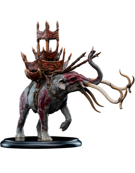 Lord of the Rings Mini socha Mumak in Battle 17 cm obrázok 1