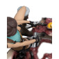 Tomb Raider Mini socha Lara Croft and Raptor 25 cm obrázok 4