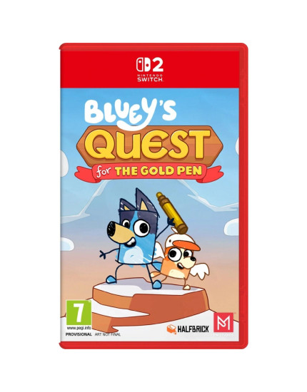Blueys Quest for The Gold Pen (Switch 2) obrázok 1