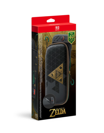 Carrying Case + Screen Protector (The Legend of Zelda 40th Anniversary Edition) (NSW2) obrázok 1