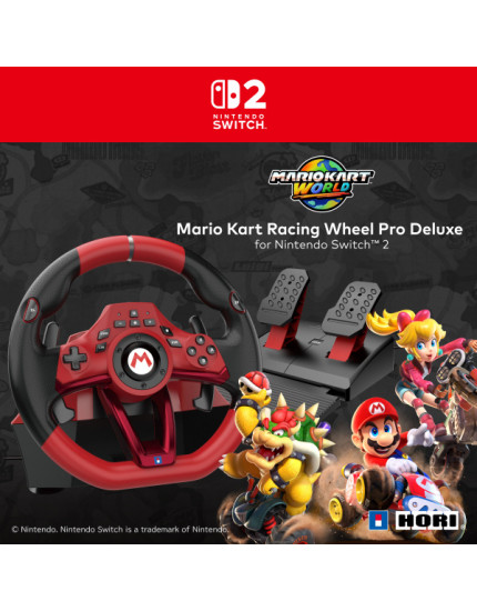 Mario Kart Racing Wheel Pro Deluxe (Switch 2) obrázok 1
