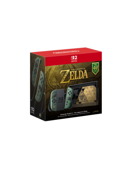 Nintendo Switch 2 (The Legend of Zelda 40th Anniversary Edition) obrázok 1
